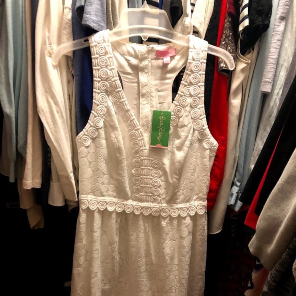 Lilly Pulitzer Litzia Lace Dress - Size 8